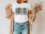 Banned Books Shirt, I'm With The Banned, Banned Books Graphic Tee, Reading Shirt, Librarian Shirt, Bookish Shirt, Read Banned Books