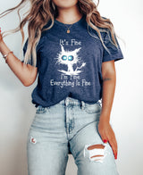 Funny Shirt, Funny Saying Shirt, Shirt With Saying, It's Fine Shirt, I'm Fine Shirt, Everything Is Fine, Introvert Shirt, Sarcastic Shirt