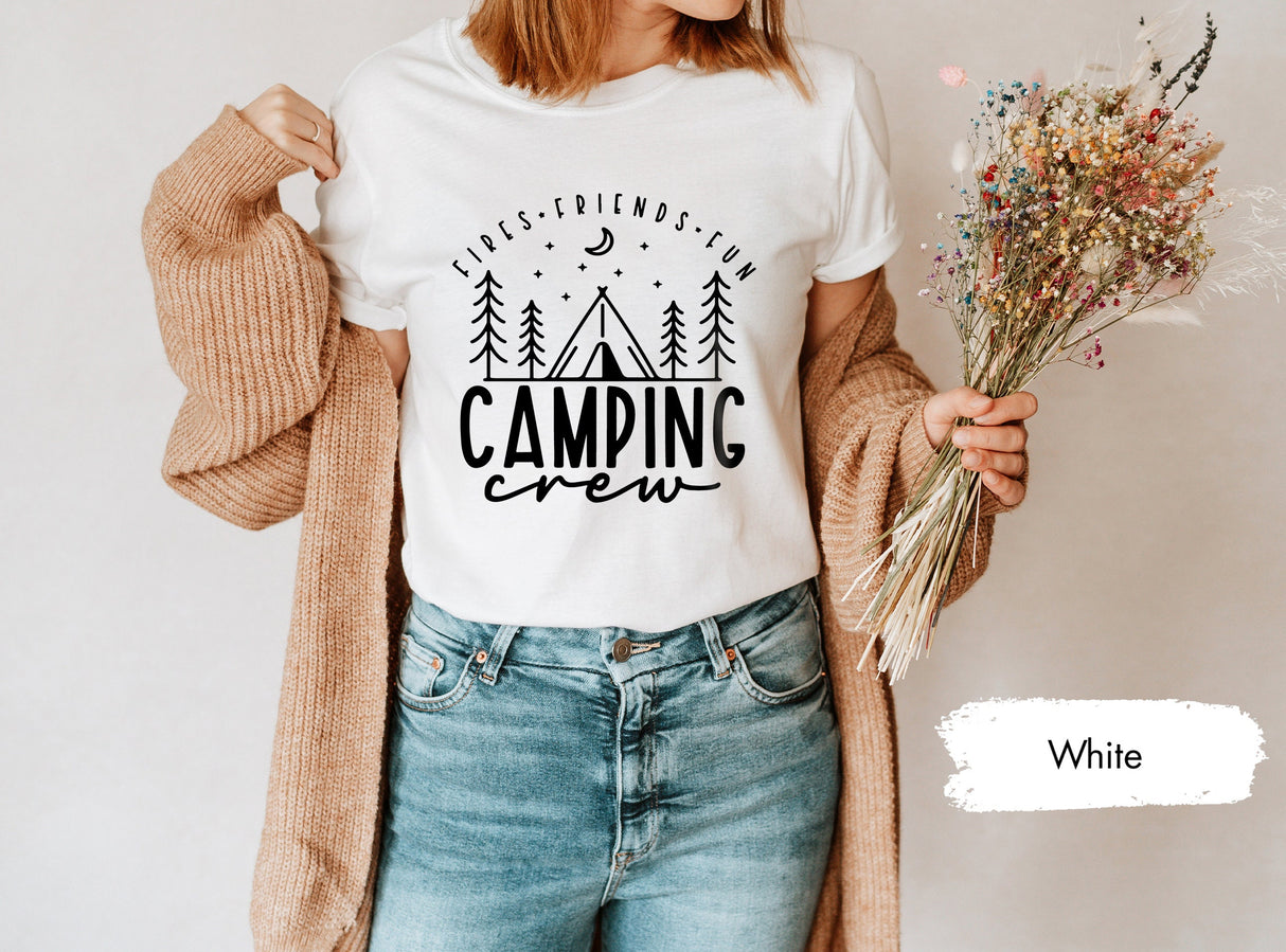 Custom Camp Shirt, Camp Gifts, Custom T-shirt, Custom Shirt, Custom Camp Shirt, Camp Crew Shirt, Camp Custom Shirt, Camping Family Shirt