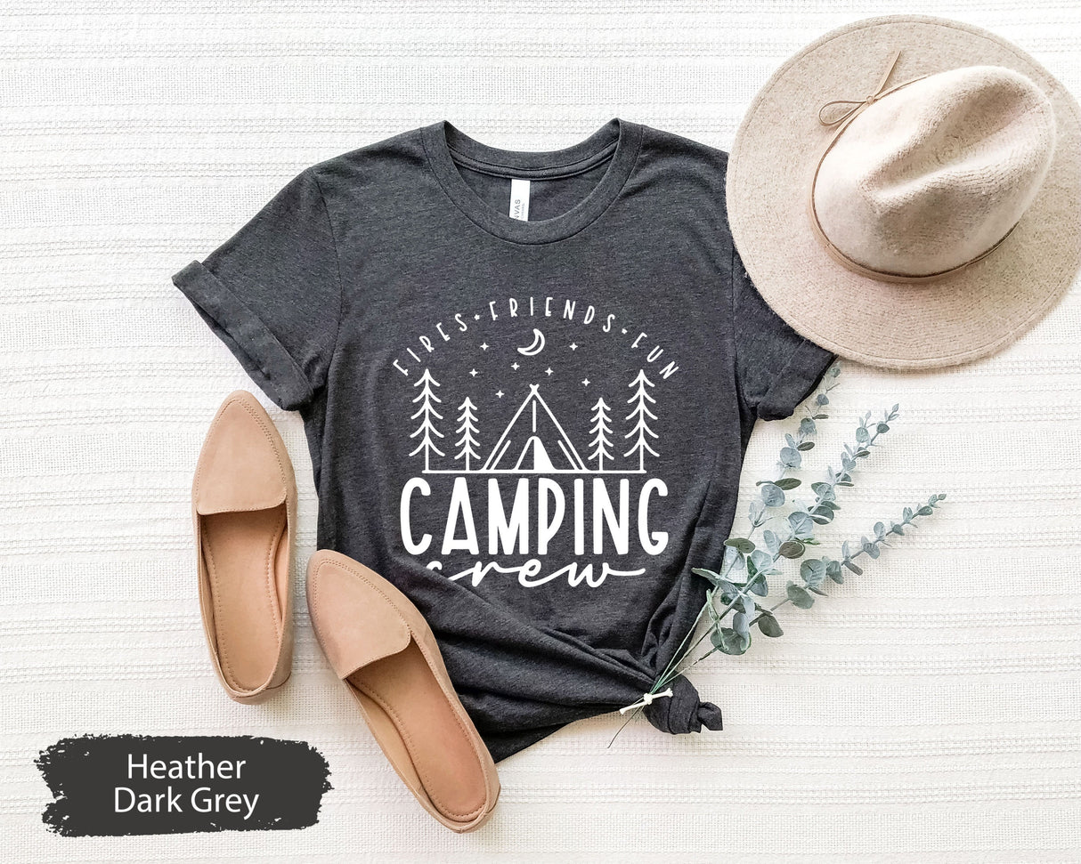 Custom Camp Shirt, Camp Gifts, Custom T-shirt, Custom Shirt, Custom Camp Shirt, Camp Crew Shirt, Camp Custom Shirt, Camping Family Shirt