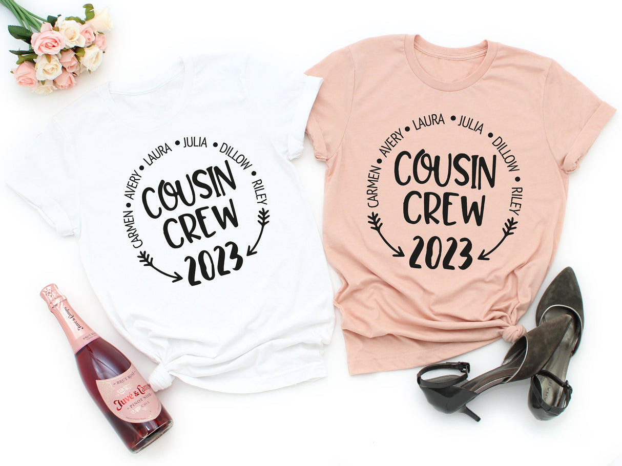 Cousin Crew Shirts, Cousin Shirts, Matching Cousing Shirt, Custom Family Shirt, Family Reunion, Cousin Vacation Shirt, Cousin Crew Tshirt