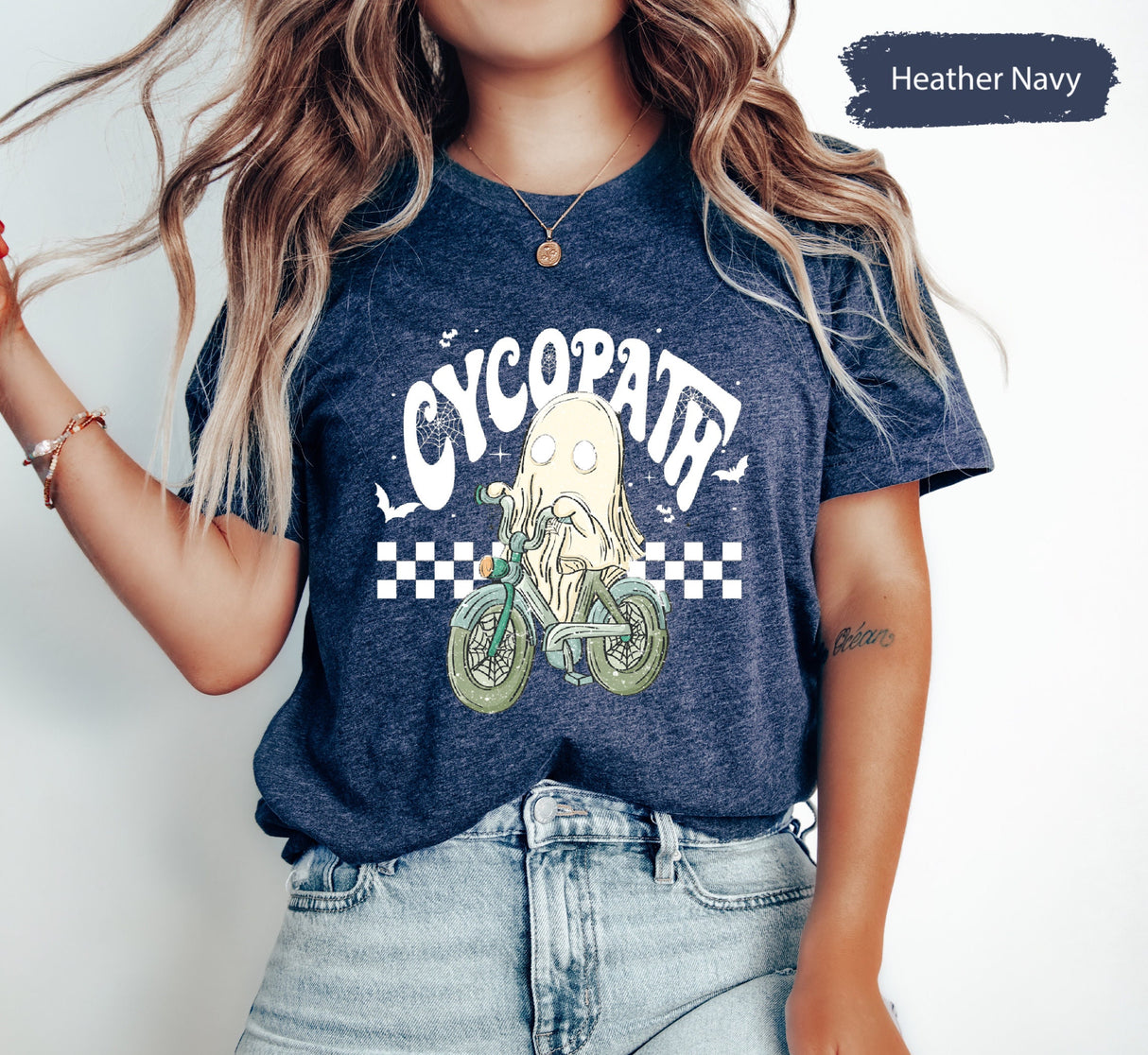 Cycopath Halloween Shirt, Cycopath Shirt, Spooky Season Shirt, Spooky Shirt, Spooky Vibes Shirt, Boo Shirt, Ghost TShirt, Funny Halloween