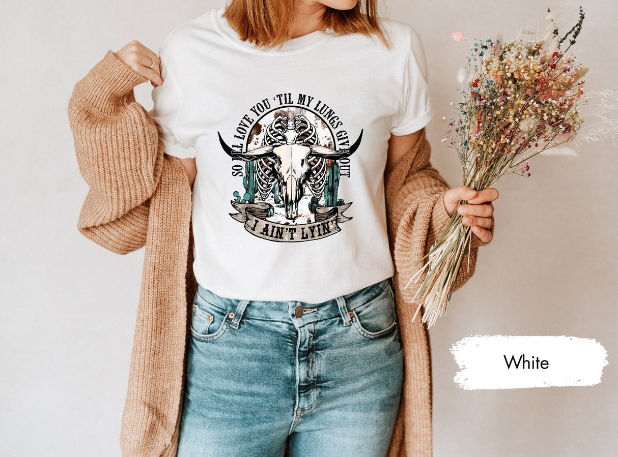 Boho Cow Skull Shirt, Howdy Shirt, Wild West Shirt, Western Graphic Tee, Cowgirl Shirt, Bull Skull Shirt, Southern Shirt, Western Shirt