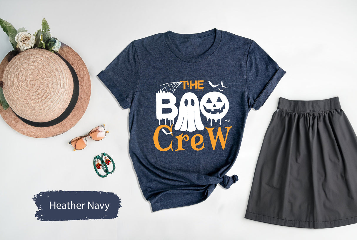 Boo Crew Shirt, Boo Shirt, Halloween Shirt, Halloween Gift, Spooky Season Shirt, Spooky Shirt, Spooky Vibes Shirt, Ghost Shirt