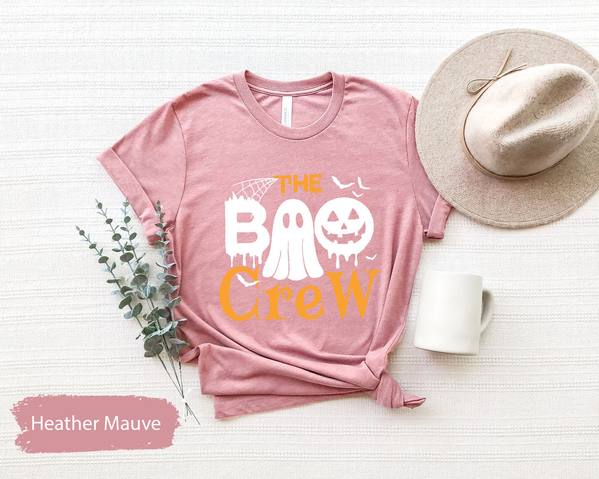 Boo Crew Shirt, Boo Shirt, Halloween Shirt, Halloween Gift, Spooky Season Shirt, Spooky Shirt, Spooky Vibes Shirt, Ghost Shirt