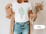 Cactus Shirt, Desert Shirt, Botanical Shirt, Succulent Shirt, Plant Shirt, Texas Shirt, Cactus Plants Shirt, Arizona Shirt, Cactus Lover Tee