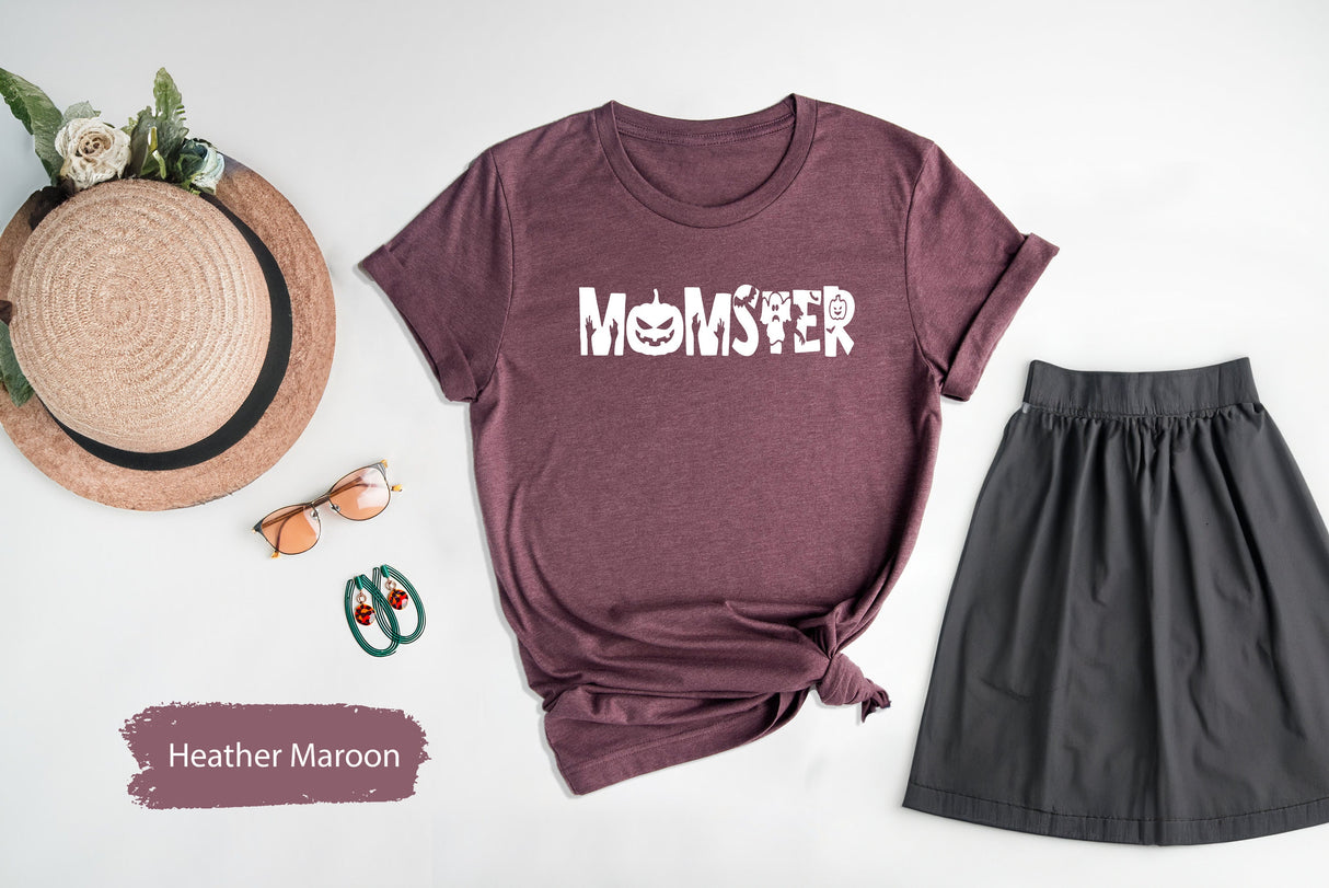 Halloween Shirt, Momster Shirt, Halloween Momster Shirt, Mom Halloween Shirt, Momster TShirt, Halloween Gift, Spooky Season Shirt