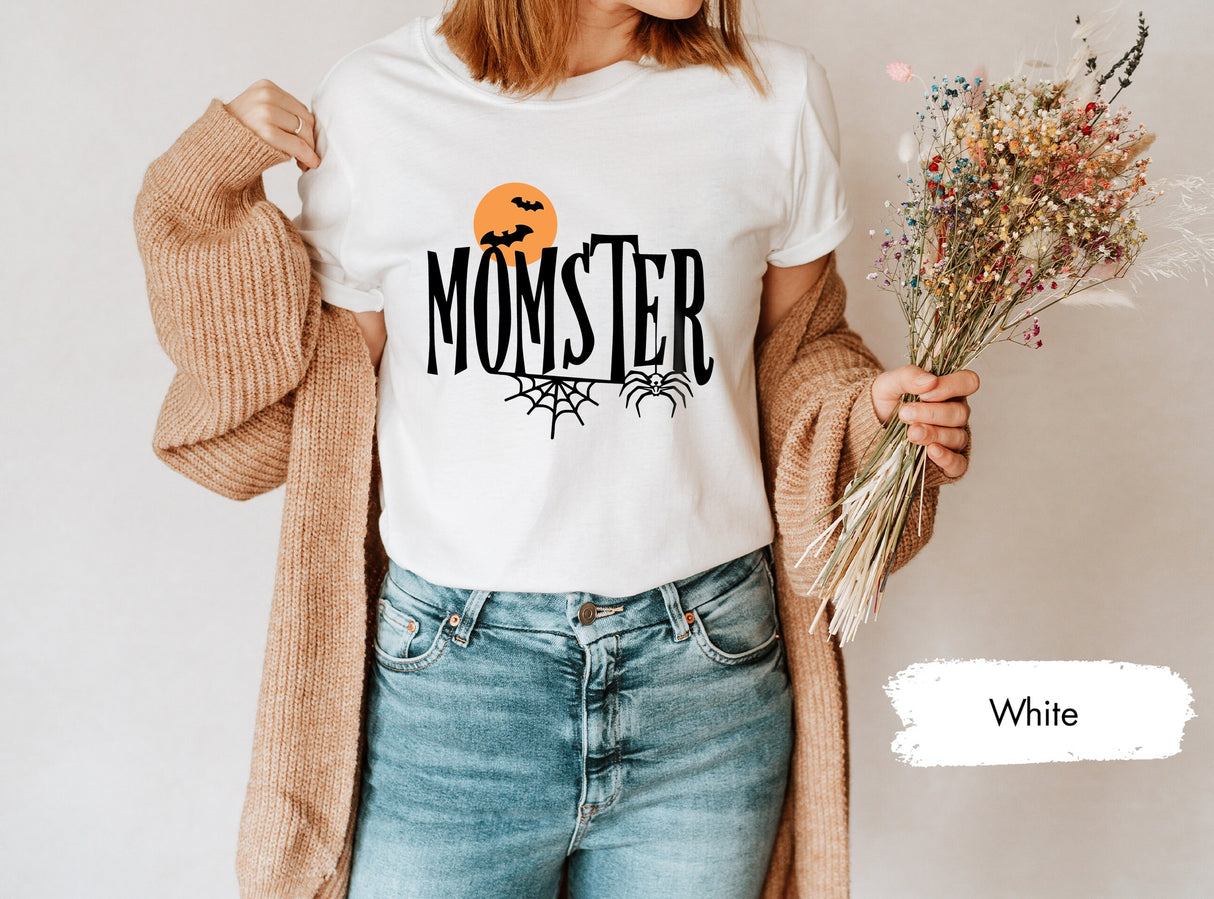 Momster Shirt, Momster TShirt, Halloween Mom Shirt, Halloween Shirt, Spooky Season Shirt, Spooky Shirt, Fall T-Shirt, Halloween Gift