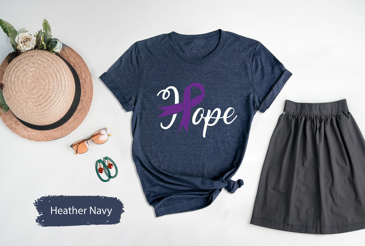 Hope Shirt, Motivational Shirts For Women, Cancer Survivor Tee, Inspirational Quotes Shirt, Cancer Warrior shirt, Breast Cancer Ribbon