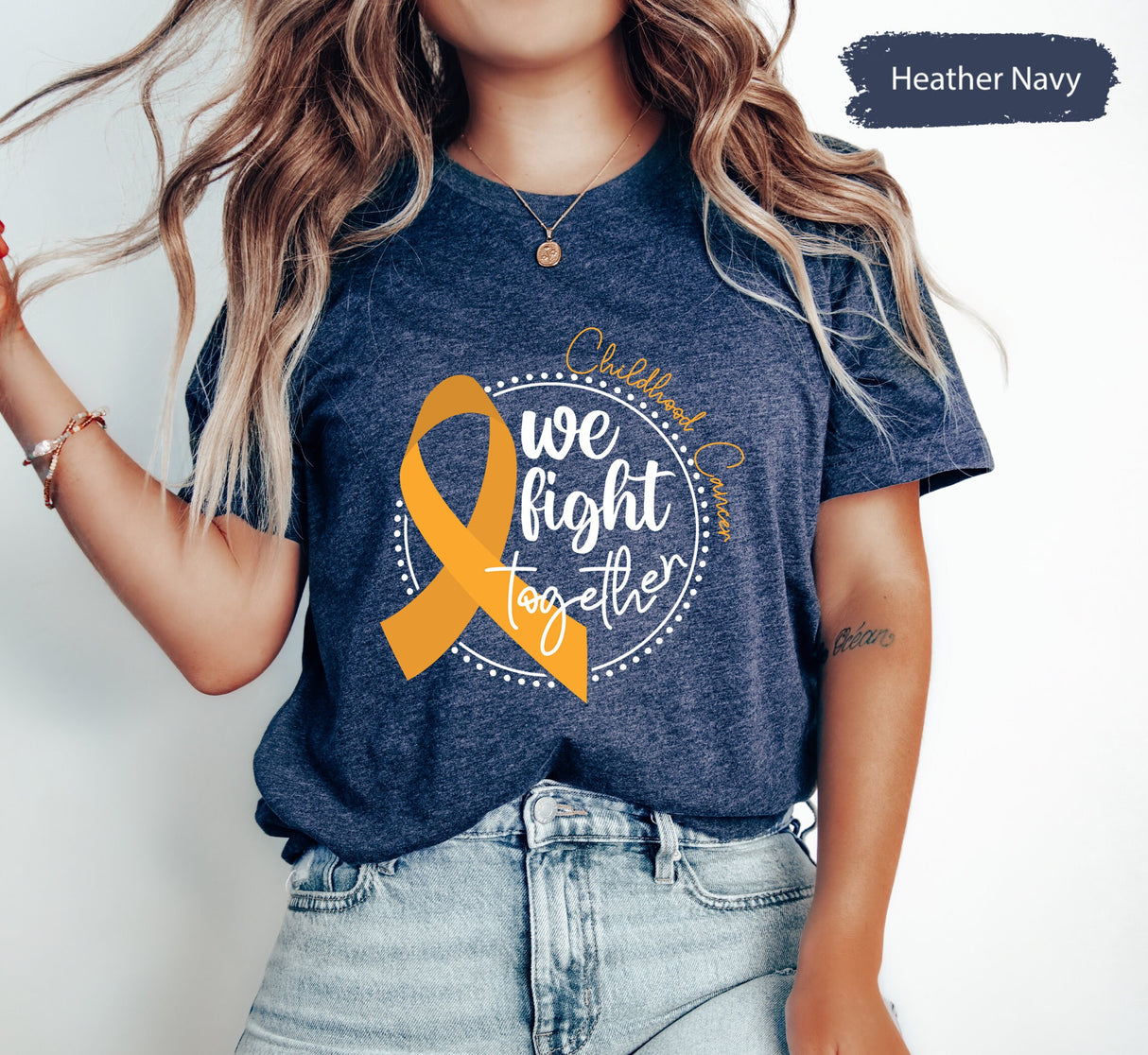 Childhoord Cancer we Light Together, Cancer Support Shirt, Cancer Awareness Shirt, Child Cancer Shirt, Motivational Shirt, Support Shirt