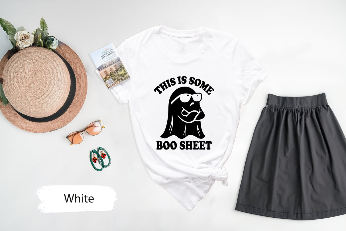 Boo Shirt, Funny Halloween Shirt, Halloween Shirt, Halloween Gift, Halloween Party Tee, This Is Some Boo Sheet Shirt, Cute Halloween Shirt