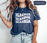 Groovy Teacher Shirt, Teacher Shirts, Teacher Gift, Teacher Appreciation Shirt, Back To School Shirt, First Day of School, Gift From Student