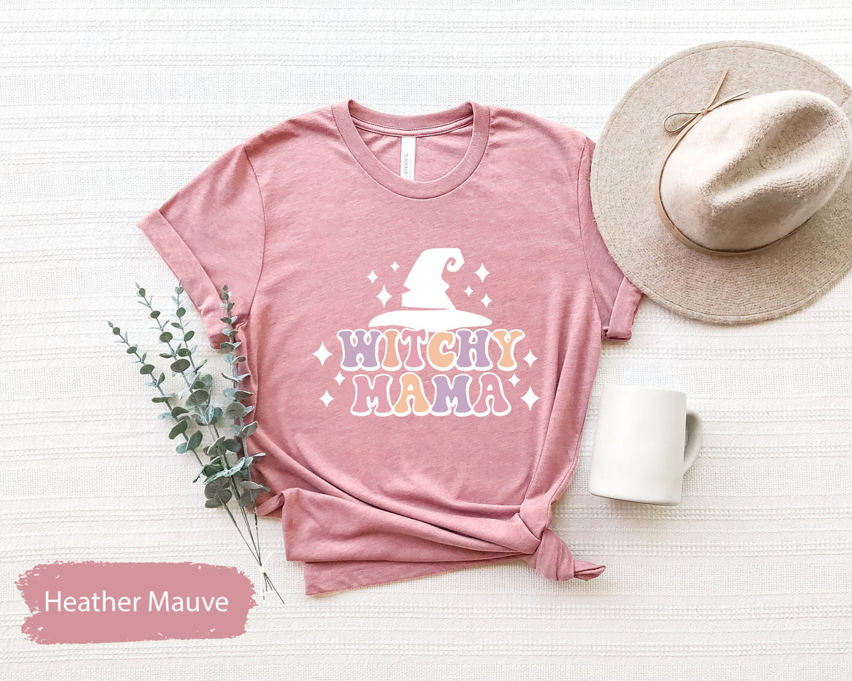 Witchy Mama Shirt, Witch Mama Shirt, Witchy Mom Shirt, Witch Mom Shirt, Witches Shirt, Witchy TShirt, Halloween TShirt, Gift For Halloween