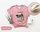 Wishin I Was Fishing Shirt, Fishing Shirt, Funny Fishing Shirt, Fisherman TShirt, Fishing Dad Shirt, Fishing Grandpa Shirt, Bass Fishing Tee