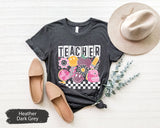 Retro Teacher Shirt, Teacher Shirts, Teacher Gift, Teacher Appreciation, Kindergarten Teacher, Back To School Gift, First Day Of School