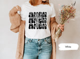 Amen Cross Shirt, Vertical Cross Shirt, Christian Shirt, Christian TShirt, Religious TShirt, Faith TShirt, Bible Shirt, Church Shirt