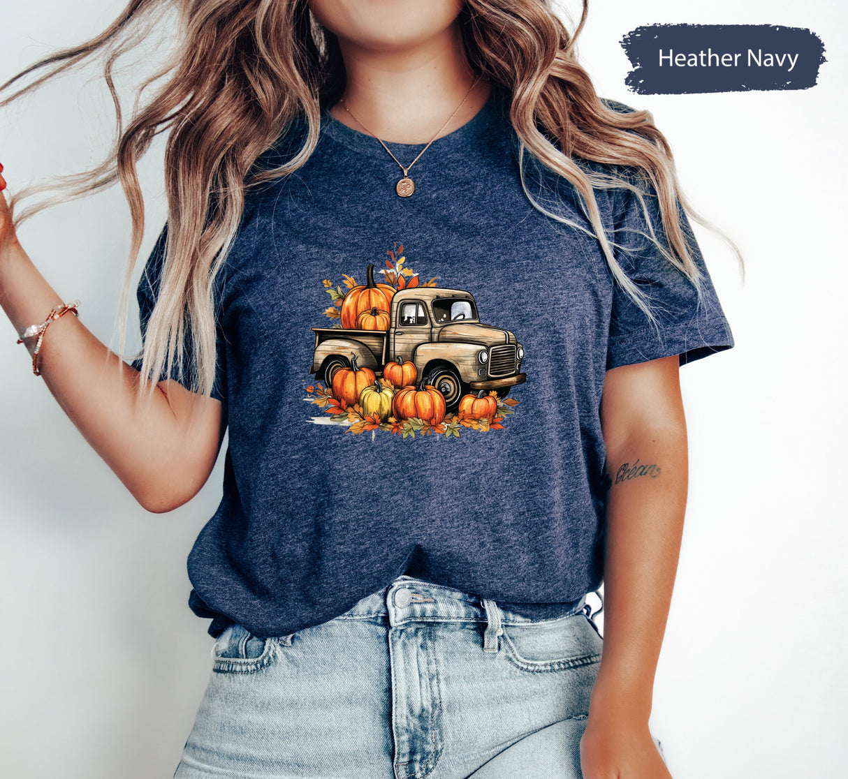 Pumpkin Truck TShirt, Pumpkin Shirt, Pumpkin Season Shirt, Fall Shirt, Fall Season Shirt, Autumn T-Shirt, Tis The Season Shirt