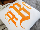 Monogram Housewarming Embroidery Pillow, Personalized Monogramed Pillow, New Home Gift, Realtor Closing Gift, First Home Gift, Custom Pillow - Arria Home