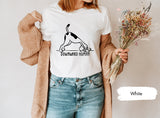 Downward Human T-shirt, Funny Yoga Shirt, Dog Lovers Shirt, Yoga Lover Shirt, Meditation Shirt, Cute Yoga Shirt, Funny  Punny Tee