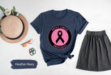 Breast Cancer Awareness, Breast Cancer Shirt, Cancer Survivor Gift, Breast Cancer Ribbon, Cancer Support Shirt, Fuck Cancer Shirt