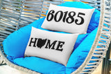 Custom Zip Code Punch Needle Pillow, Personalized Pillow, Custom Zip Code Pilllow, Housewarming Gift, First Home Gift, New Home Gift, Custom - Arria Home