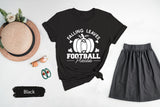 Football Shirt, Pumpkin Shirt, Tis The Season Shirt, Football Season Shirt, Fall Season Shirt, Falling Leaves Football Please Shirt