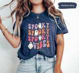 Spooky Shirt, Spooky Vibes Shirt, Spooky Season Shirt, Funny Ghost Shirt, Funny Halloween Shirt, Halloween Shirt, Halloween Gifts