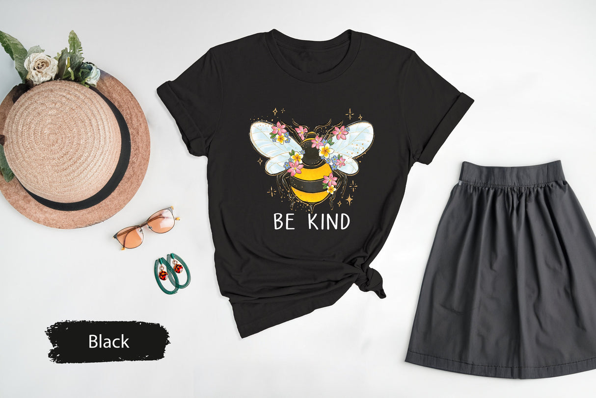 Be Kind Shirt, Bee Kind TShirt, Kind Shirt, Kindness Gift, Kindness T-Shirt, Inspirational Shirt, Positive Quotes Shirt, Motivational Shirt