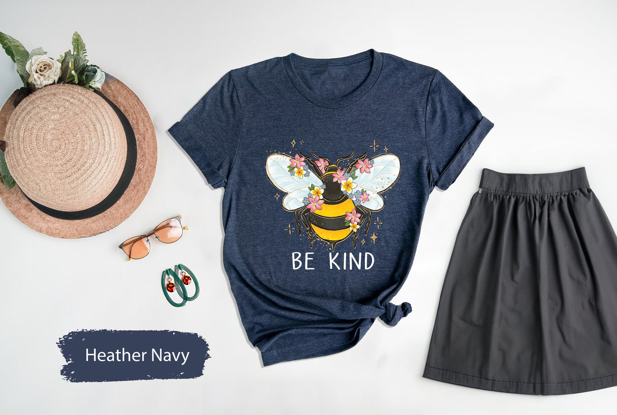 Be Kind Shirt, Bee Kind TShirt, Kind Shirt, Kindness Gift, Kindness T-Shirt, Inspirational Shirt, Positive Quotes Shirt, Motivational Shirt