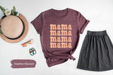 Mama Shirt, Mama Gift, Cute Mama Shirt, Fall Mama Shirt, Retro Mama Shirt, Mom TShirt, Mom Gifts, Gift For Mom, Mom Birthday Gift