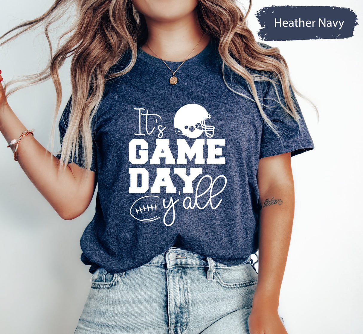 Football Game Day Shirt, Game Day Shirt, It's Game Day Y'all Shirt, Football Shirts, Football Season Shirt, Football Gift, Sports Mom Shirt