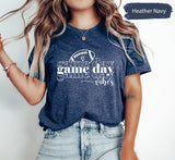 Game Day Shirts, Football Shirt, Football Mom Shirt, Football Game Day Shirt, Sports Mom Shirt, Football T-Shirt, Game Day Vibes Shirt