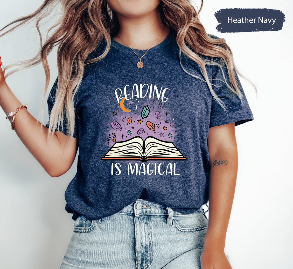 Reading Shirt, Read TShirt, Reading Is Magical Shirt, Book T-Shirt, Book Lover Shirt, Bookish Shirt, Book Lover Gift, Librarian Shirts