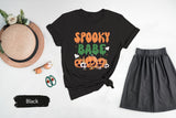 Spooky Babe Shirt, Spooky TShirt, Spooky Vibes T-Shirt, Halloween Pumpkin Tee, Pumpkin Shirt, Halloween Gifts, Gift For Halloween