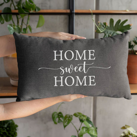 Home Pillow, Home Sweet Home Pillow, New Home Gift, Personalize Home, Rustic Home Decor, Our First Home, Sweet Pillowcase, Housewarming Gift - Arria Home