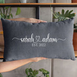 Custom Wedding Gift,Personalized Pillow, Custom Pillow, Personalized Wedding Gifts, Couple Name Pillow, Engagement Gift, Couple Home Decor - Arria Home