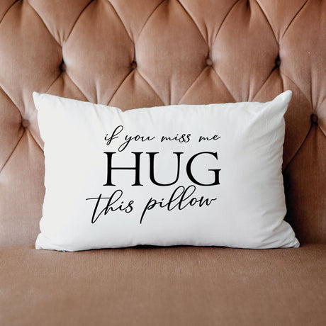 Long Distance Hug Pillow, Gift for Daughter, Gift for Son, College Gift, Long Distance Gift, Gift for Her, Going Away Gift, Personalize Gift - Arria Home