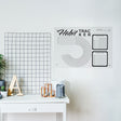 Personalized Acrylic Wall Habit Tracker, Custom Acrylic Calendar, Adhd Wall Clear Acrylic Planner, Montly Organizer, Room Wall Decor, Gift - Arria Home