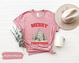 Merry Christmas Shirt, Christmas Tree Shirt, Christmas Shirts, Christmas Gift, Xmas Party Tee, Holiday Shirt, Winter TShirt, Xmas Tee