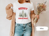 Merry Christmas Shirt, Christmas Tree Shirt, Christmas Shirts, Christmas Gift, Xmas Party Tee, Holiday Shirt, Winter TShirt, Xmas Tee