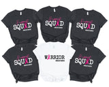 Breast Cancer Support Squad Shirt, Cancer Awareness Shirt, Breast Cancer Shirt, Breast Cancer Matching Shirts, Cancer Warrior Shirt