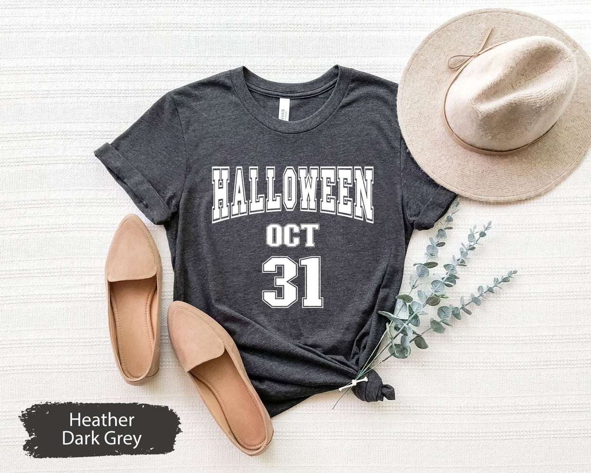 Halloween Oct 31 Shirt, October 31 Shirt, Happy Halloween Shirt, Halloween Gifts, Gift For Halloween, Retro Halloween Tee