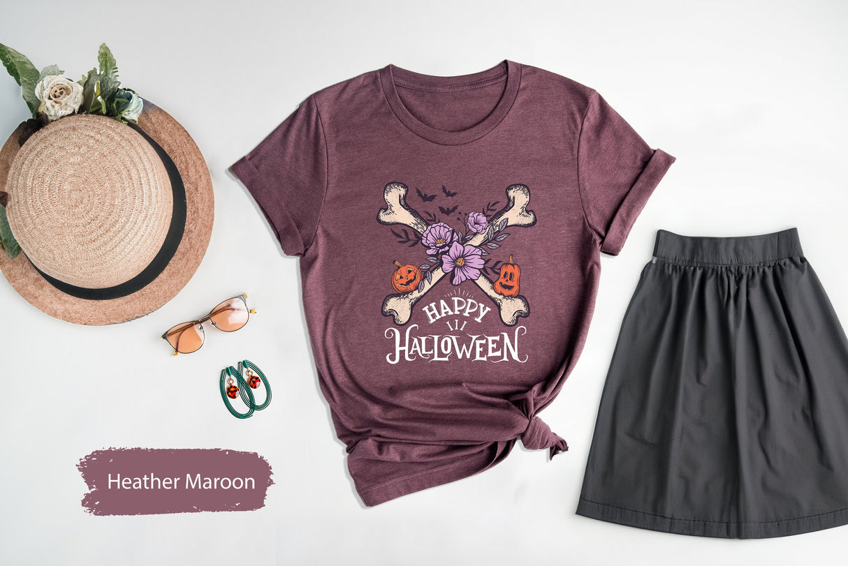 Happy Halloween Shirt, Spooky Season Shirt, Halloween Shirts, Hallowen Gift, Halloween Party Tee, Spooky Shirt, Tis The Season