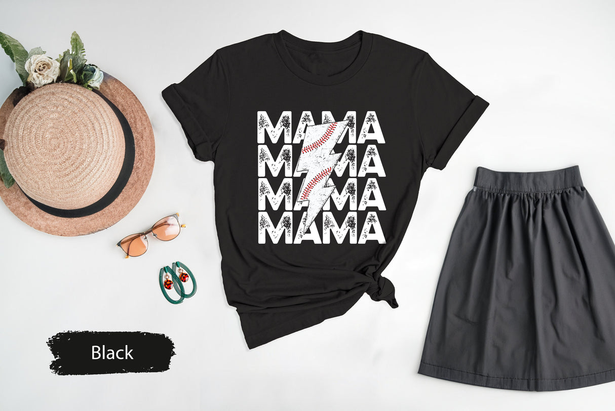 Baseball Mama Shirt, Baseball Mom Shirt, Baseball Game Day Shirt, Baseball TShirt, Game Day Shirt, Baseball Fan Shirt, Sports Mom Shirt