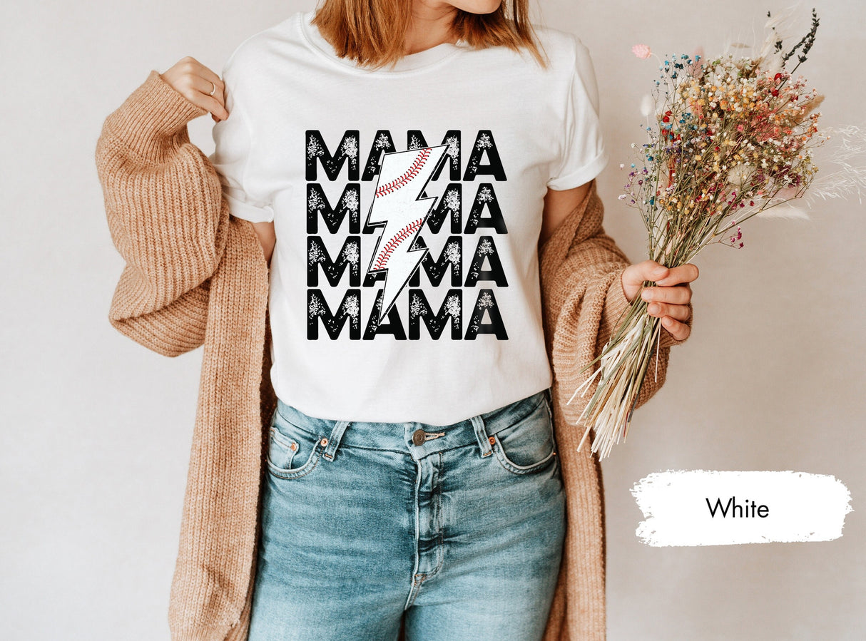 Baseball Mama Shirt, Baseball Mom Shirt, Baseball Game Day Shirt, Baseball TShirt, Game Day Shirt, Baseball Fan Shirt, Sports Mom Shirt