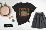 Leopard Pumpkin Shirt, Cheetah Pumpkin Shirt, Pumpkin Shirt, Pumpkin TShirt, Pumpkin Spice Shirt, Pumpkin Season Shirt, Pumpkin Fall Shirt