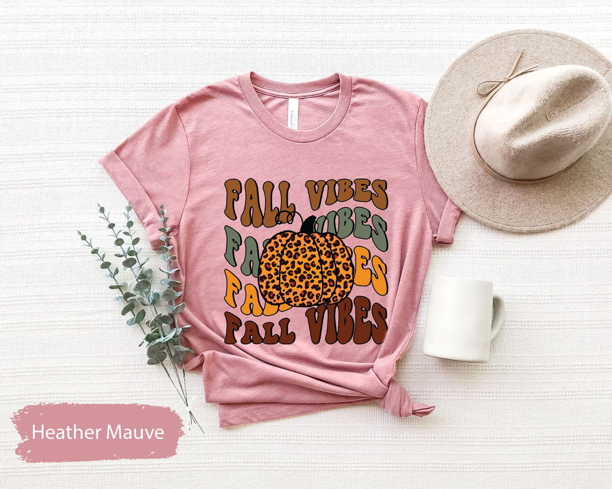 Leopard Pumpkin Shirt, Cheetah Pumpkin Shirt, Pumpkin TShirt, Fall Vibes Shirt, Fall TShirt, Fall Season Shirt, Pumpkin Patch Shirt