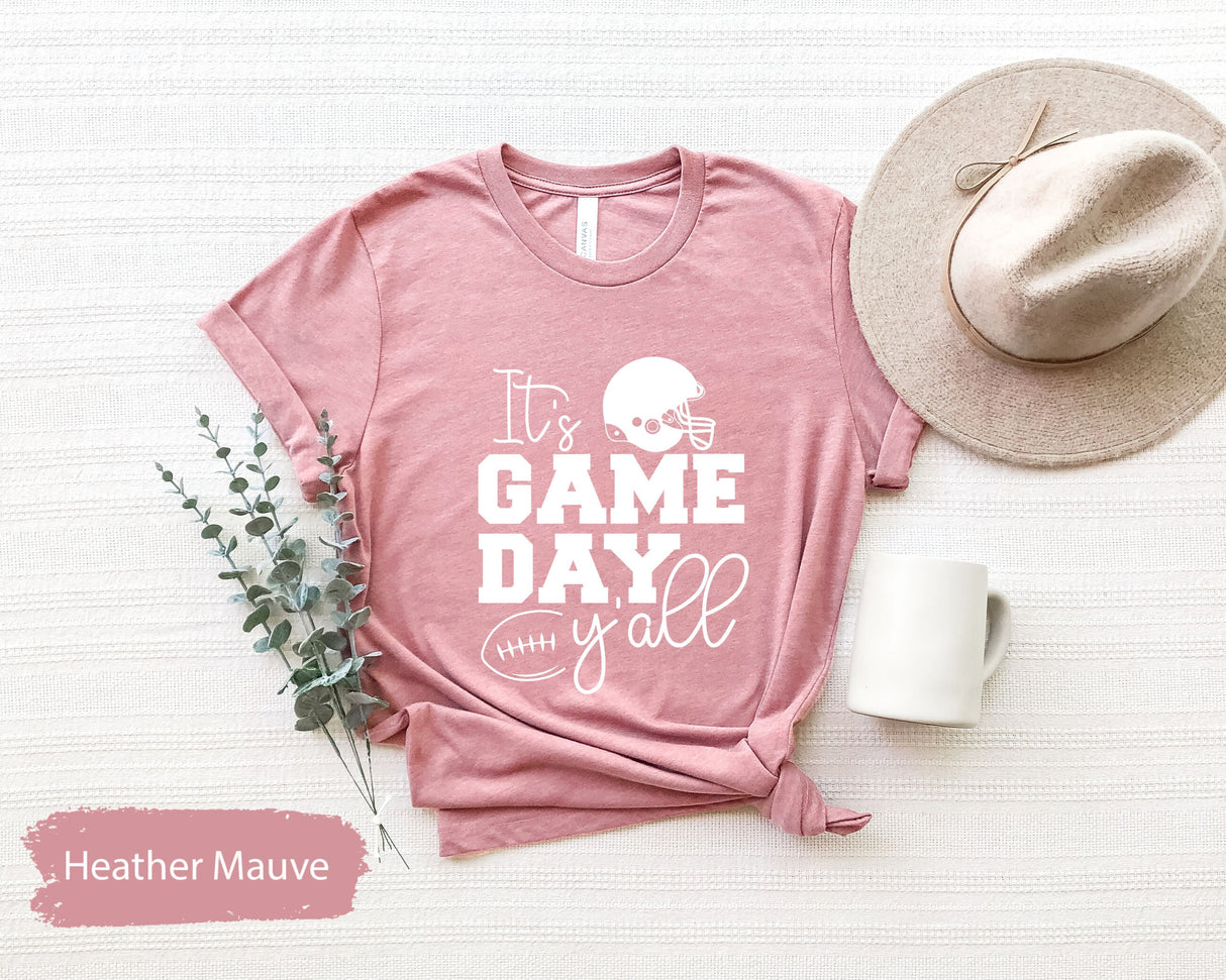 Football Game Day Shirt, Game Day Shirt, It's Game Day Y'all Shirt, Football Shirts, Football Season Shirt, Football Gift, Sports Mom Shirt