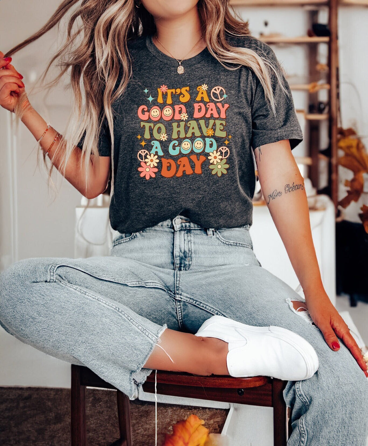 Motivational Shirt, Inspirational TShirt, Positive Quote Shirt, Kindness Gift, Positive Graphic Tee, Its A Good Day To Have A Good Day Shirt