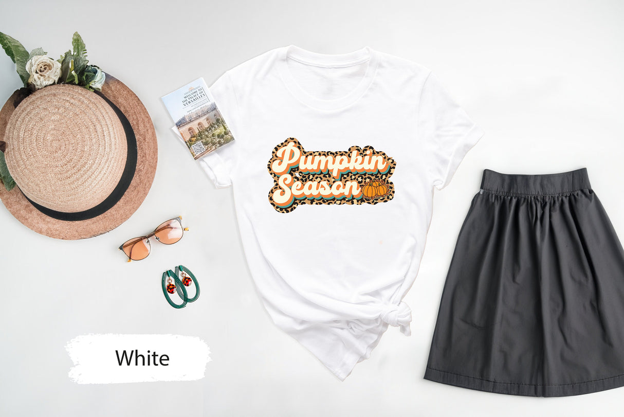 Pumpkin Season Shirt, Fall Pumpkin Shirt, Autumn TShirt, Autumn Gift, Fall Gift, Pumpkin patch Shirt, Pumpkin Spice Shirt, Women Fall Shirt